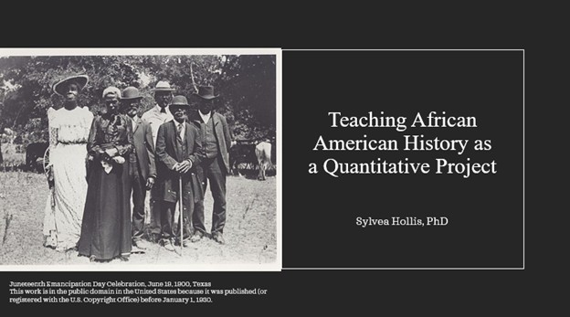 Teaching African American History as a Quantitative Project | Maryland ...