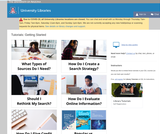 Information Literacy Tutorials at University of Arizona