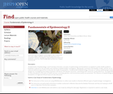 Fundamentals of Epidemiology II