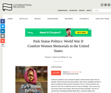 Park Statue Politics: World War II Comfort Women Memorials in the United States