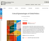 Critical Epistemologies of Global Politics