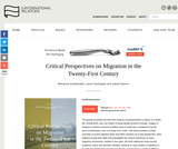 Critical Perspectives on Migration in the Twenty-First Century