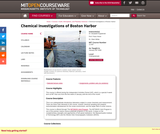 Chemical Investigations of Boston Harbor, January (IAP) 2006