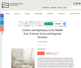 Conflict and Diplomacy in the Middle East: External Actors and Regional Rivalries