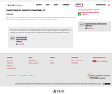 Content Needs Identification Template