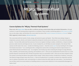 Thermal-Fluid Systems