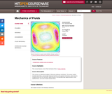 Mechanics of Fluids, Spring 2006