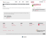 UMGC Anthropology and Archeology Open Educational Resource List