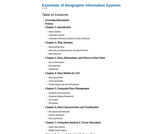 Essentials of Geographic Information Systems Essentials of Geographic Information Systems