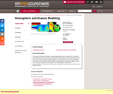 Atmospheric and Oceanic Modeling, Spring 2004