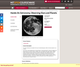 Hands-On Astronomy: Observing Stars and Planets, Spring 2002