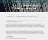Introduction to Public Administration