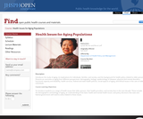 Health Issues for Aging Populations
