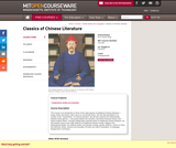 Classics of Chinese Literature, Fall 2011
