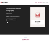 Introduction to World Geography Introduction to World Geography