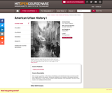 American Urban History I, Spring 2010