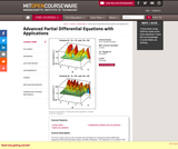 Advanced Partial Differential Equations with Applications, Fall 2009