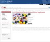 Critical Analysis of Popular Diets and Dietary Supplements