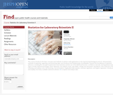 Statistics for Laboratory Scientists II