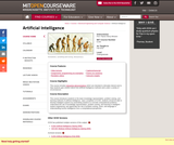 Artificial Intelligence, Fall 2010