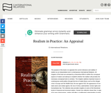 Realism in Practice: An Appraisal