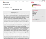 African American Literature 1619-1926, 19th Century, 19th Century: 1831