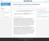 Advanced Artificial Intelligence