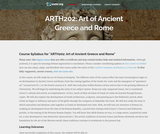 Art of Ancient Greece and Rome