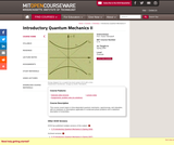 Introductory Quantum Mechanics II, Spring 2009