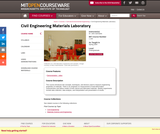 Civil Engineering Materials Laboratory, Spring 2004