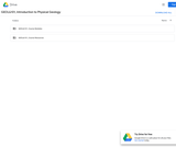 Introduction to Physical Geology (GEOL 101)