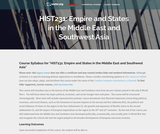 Empire and States in the Middle East and Southwest Asia