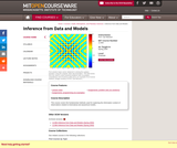 Inference from Data and Models, Spring 2005