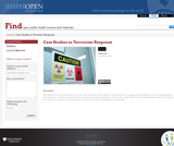 Case Studies in Terrorism Response