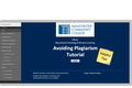 Avoiding Plagiarism Tutorial