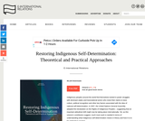 Restoring Indigenous Self-Determination: Theoretical and Practical Approaches