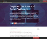 Together: The Science of Social Psychology Together: The Science of Social Psychology