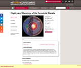 Physics and Chemistry of the Terrestrial Planets, Fall 2008