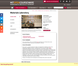 Materials Laboratory, Fall 2006