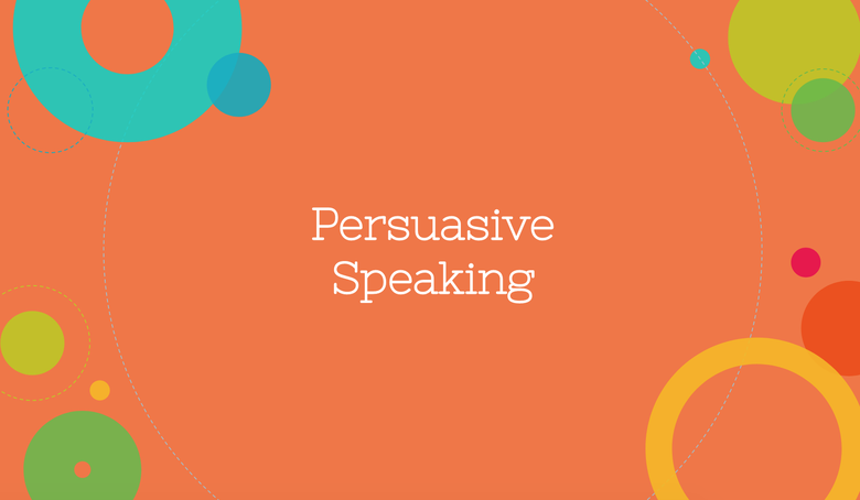Persuasive Speaking Resources