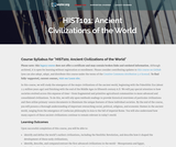 Ancient Civilizations of the World Ancient Civilizations of the World