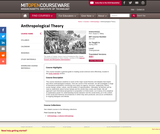 Anthropological Theory, Spring 2003 Anthropological Theory, Spring 2003