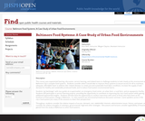 Baltimore Food Systems: A Case Study of Urban Food Environments
