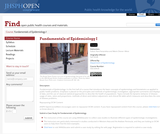 Fundamentals of Epidemiology I