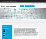 Agent Based Modeling of Complex Adaptive Systems (Basic)