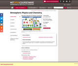 Atmospheric Physics and Chemistry, Spring 2006