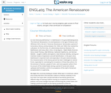 The American Renaissance