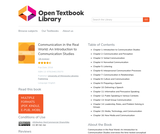 Communication in the Real World: An Introduction to Communication Studies