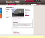 Ethnic Politics II, Spring 2007