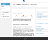 Introduction to Mechanics